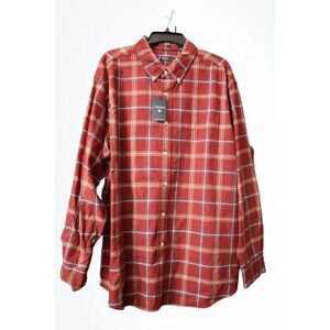 Cremieux Red Plaid Button Down Shirt